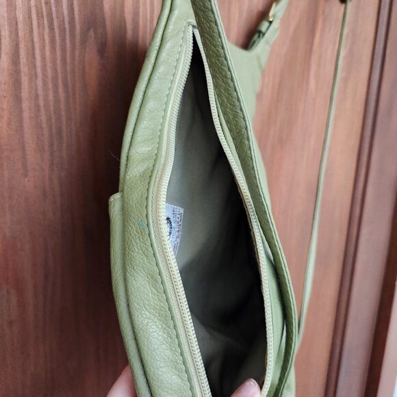 JP Ourse & Cie Kangaroo Backpack Purse in Kiwi - Picture 9 of 10